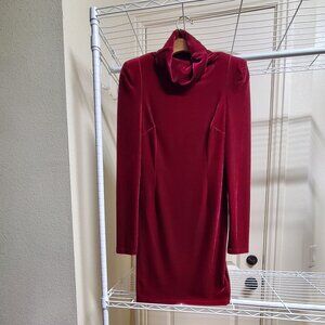 Guess Velvet Cocktail Mini Dress